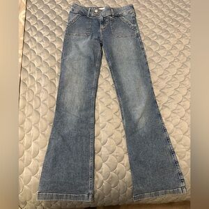 abercrombie kids Light Blue bootcut Jeans